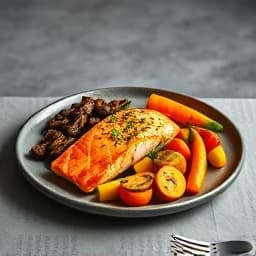 Pan-Seared Salmon with Lemon-Dill Sauce