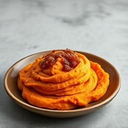 Mashed Sweet Potatoes with Brown Sugar